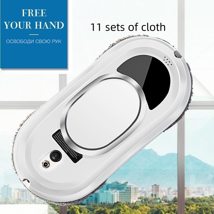 Ultra Thin Household Intelligent Window Robot Cleaner Ultrasonic Automatic Vacuum Cleaner Rmote Control Glass Cleaning Robot