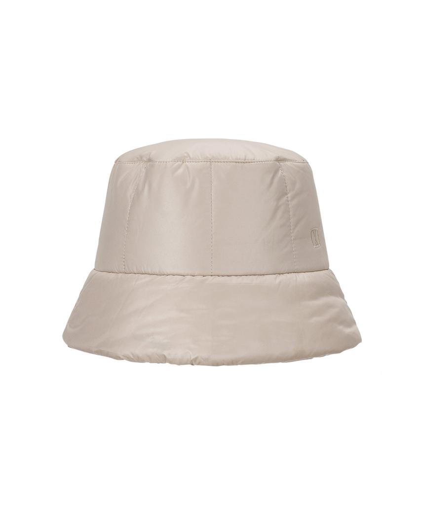 Bajal Va Square Padded Bucket Hat Beige