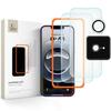 Tempered Glass Tech-Protect Supreme Easy Set+ 3-Pack Iphone 16E Clear