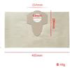 Dust Bags for For Midea 15L and 20L Vacuum Cleaner Units 10-Pack Paper Type Filters Supporting Ongoing Vacuum System Operation