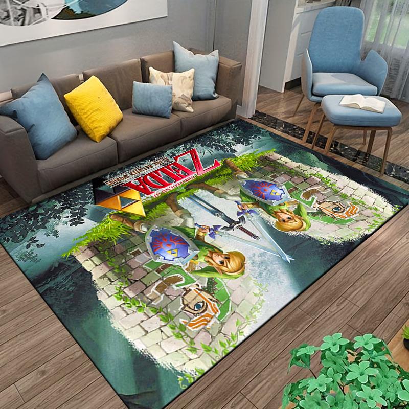 Legendary Adventure Game Rug Suitable for Use As an Anti-slip Game Mat for Living Room and Bedroom Sofas