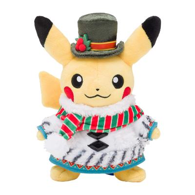 POKEMON Stredový originálny plyšový Vianočný Wonderland Pikachu 15 x 10 x 20 x Š x Pokémon (HD cm)