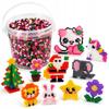Iron-on beads 6800 pcs 5mm DIY iron-on set MIX