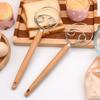 Mehlmischer Dänischer Teigschaber Edelstahl Brotmischer zum einfachen Mischen Pfannkuchen Keksteig Hackbraten Teig Werkzeug Küchenutensil