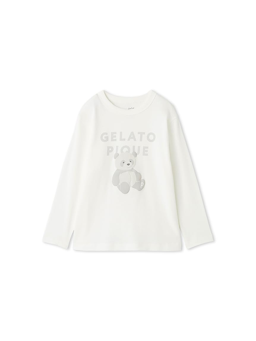 

KIDS Plush Long PKCT259078OWHT90 One-Point T-Shirt