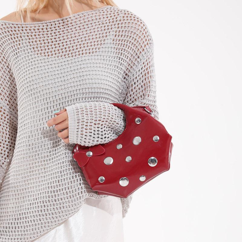 Ein-Schulter-Achseltasche Damen neu hochwertiger Sinn Nische vielseitig große Kapazität Handtasche Umhängetasche Bucket Bag