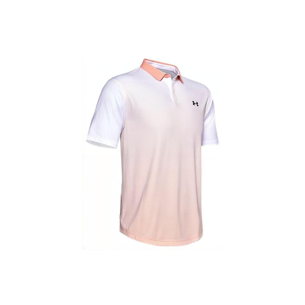 Under Armour Iso-Chill Golf Polo Shirt Men Tops White 1353821-100