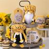 Bees Festival ChefsHat Gnome Ornaments Party Decorations Ornaments Supplies for Bedroom Dormitory Decorations