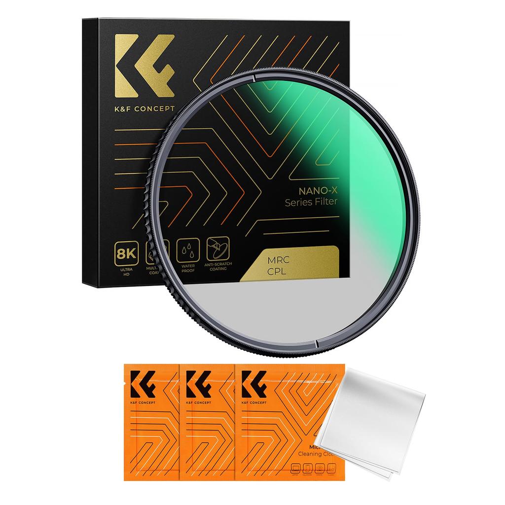 Concept CPL Filter V1 95mm Series Circular Polarized Circular PL Filter Thin Thin Frame Japanese Optical Glass Reflection Adjustment Water Repellent
