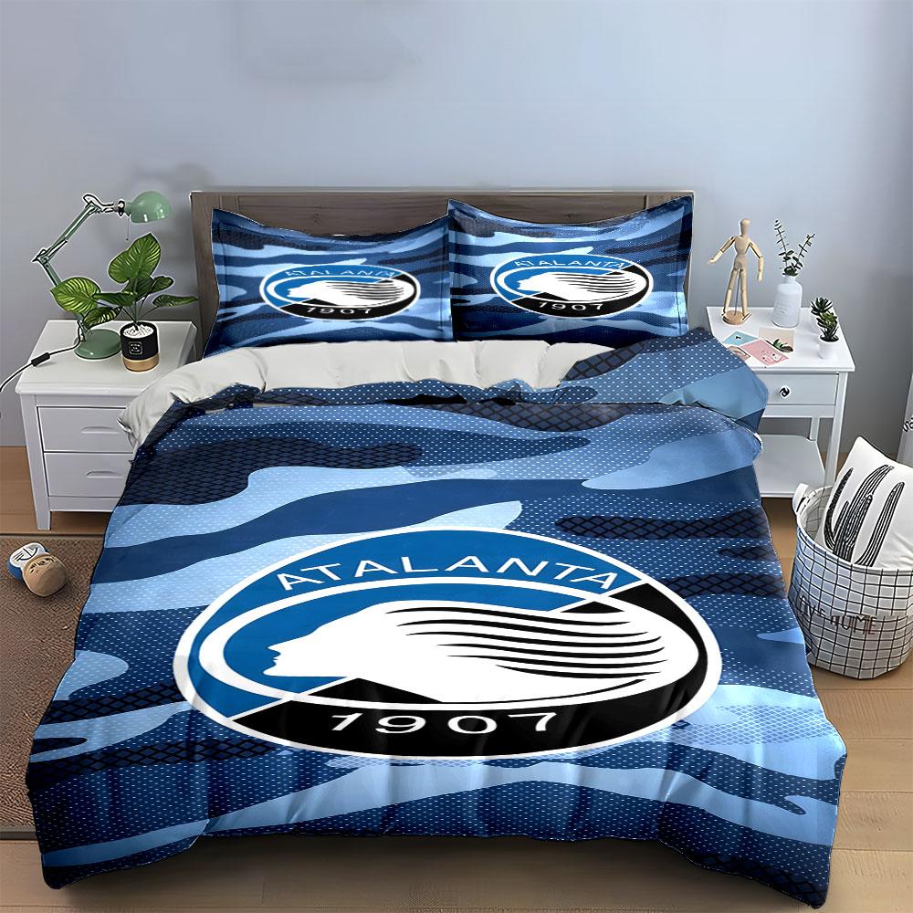 Camouflage blu con Atalanta. Set lenzuola Set copripiumino Copripiumini Federe(1*Copripiumino 2*Federe senza imbottitura piumone)
