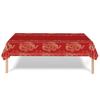 Bronzing Chinese New Year TableCover Plastic New Year Eve Decor  Chinese New Year