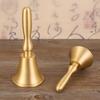 1pc Vintage Metal Hand Bell Toys Kids Playset Service Handbells Wedding Decoration Handbells for Adults