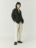SPNK Corduroy Loose Fit Elastic Waist Pants_Ivory