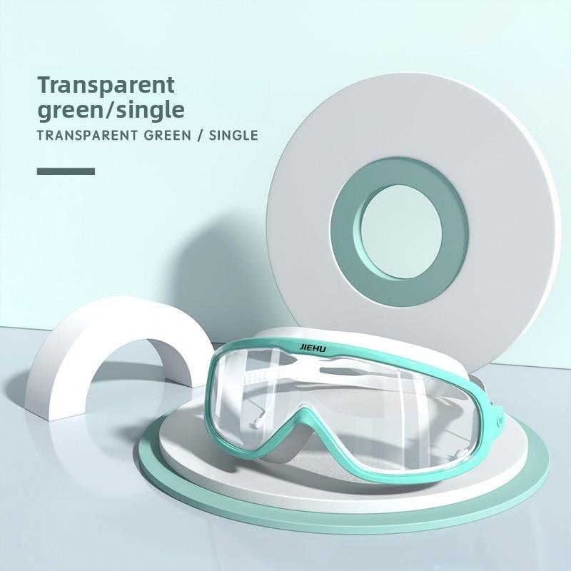Swimming Goggles Anti-high Definition Waterproof and Anti-fog Myopia Adult Swimming Goggles Large Frame Swimming Glasses Swimming Equipment Supplies