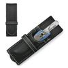 GÖSOL 2-piece Manicure Set with Nail Clippers & Nail File In Leather Case, Made In Solingen (Germany)