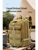 Camouflage 3P Tactical Backpack: Small Outdoor & Travel Bag with Shoulder Strap for Backpacking & Mountaineering