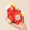 Cute Stuffed Animal Horse Key Ring Pony Bag Accessories Pendant For Women Mini Horse Keychian Plush Toy New Year Gift Small Doll
