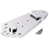 Guitar Parts Bridge For Hollow Semi Electric / Jazz Guitar Silver