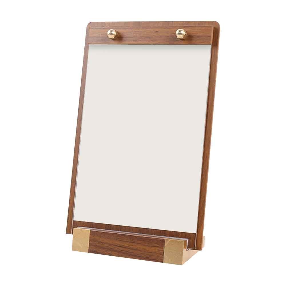 Faux Walnut Wood Desktop Display Board Brown Table Card Table Setting  Shop Bar Counter