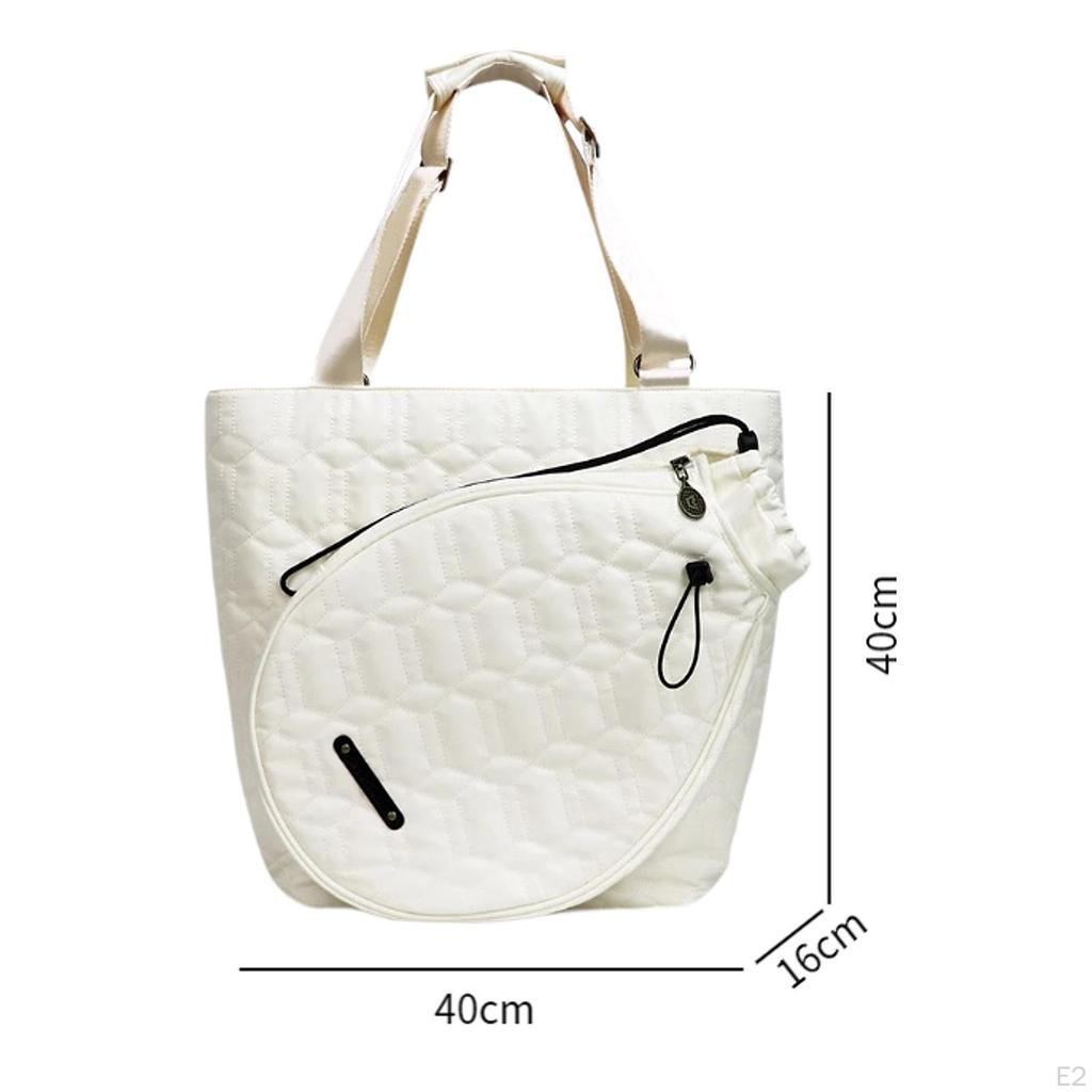 Tennis Schläger Tasche Badminton Schulter Dekoration Zubehör Halter für