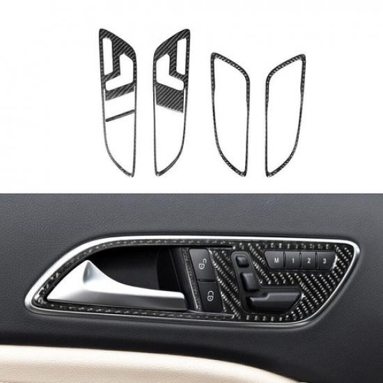 5X Front Door Handle Trim Cover For Mercedes Benz CLA 2014-2018/GLA 2015-2018