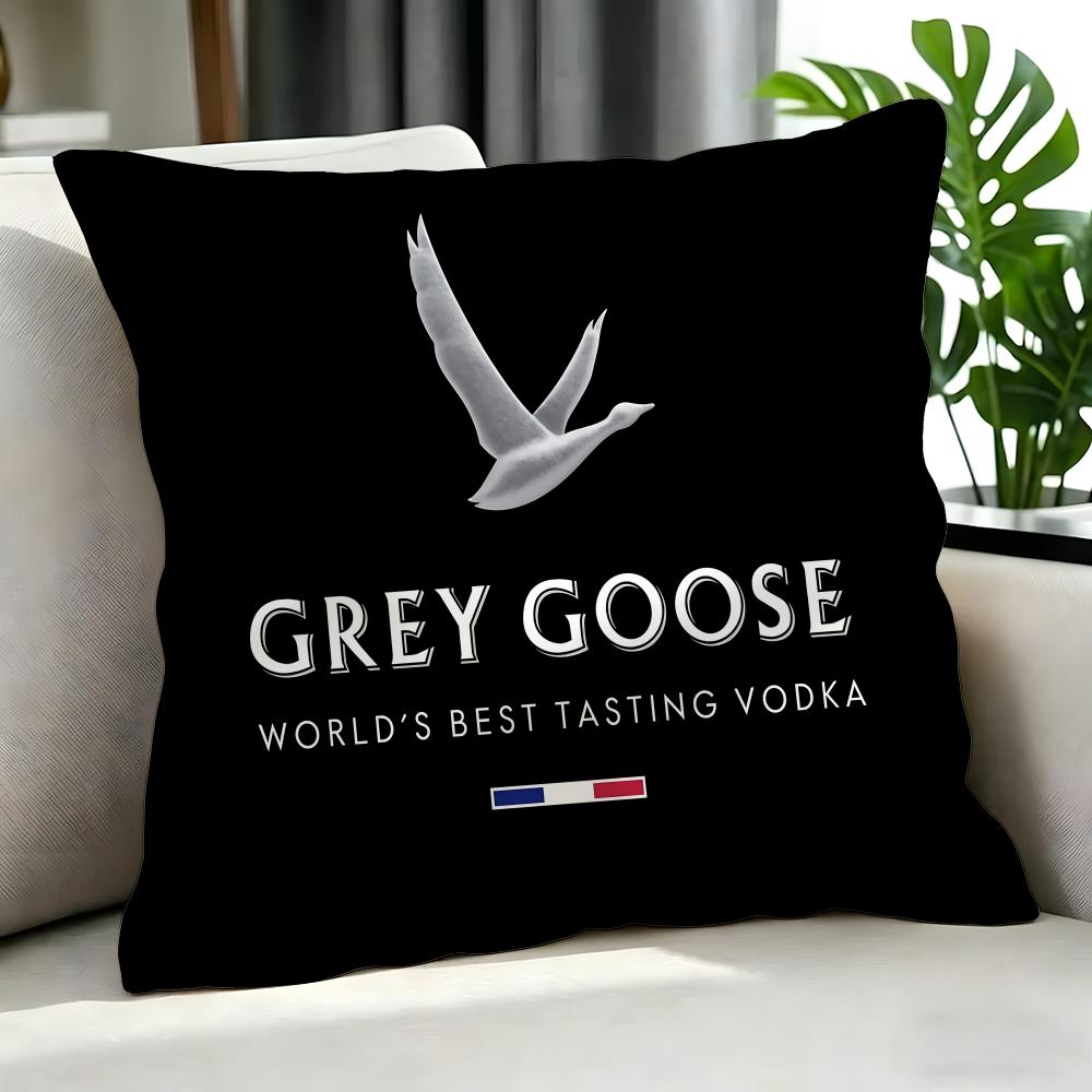 alcohol Grey Goose Kussensloop Kussensloop Set 4 Stuks 50x50 45x45 40x40 Kussensloop Decoratieve Bank Huisdecoratie 35x35cm