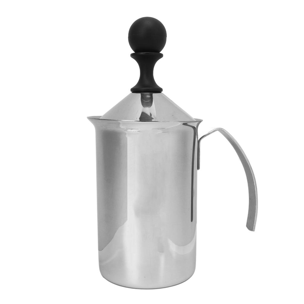 Pěnič na kávu Dvouvrstvý Všestranný Manuální Nerezový Pěnič mléka pro Domácnost Kavárny