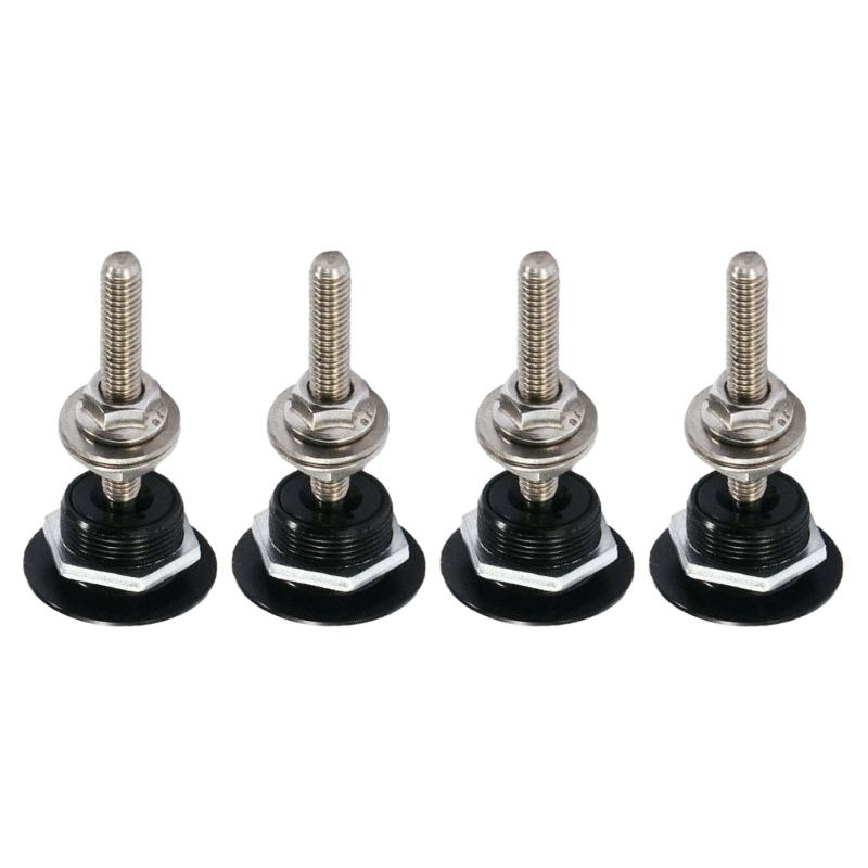 Universally Aluminum Push Button Car Front Bumper Hood Pin Bonnet Lock Latches Clip