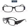 Nachtsicht LED Lesebrille mit Gelddetektor für Damen & Herren