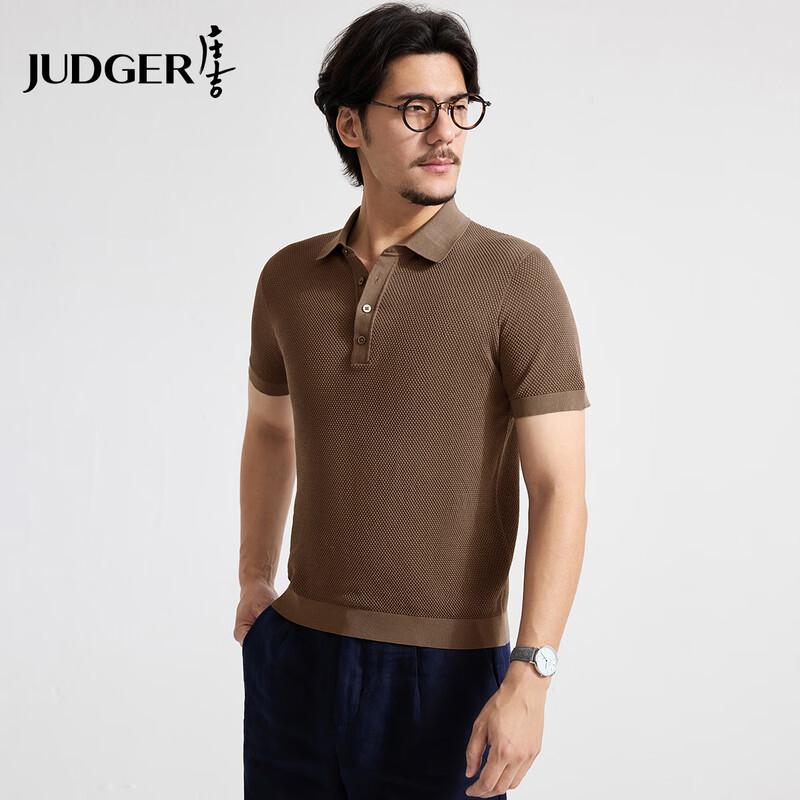 Мужская вязаная рубашка-поло Zhuangji 100% хлопок XL