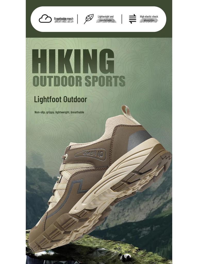 Outdoor Men's and Women's Plus Size Hiking Shoes: Couples' Casual Sports Footwear (Sizes 36-47)