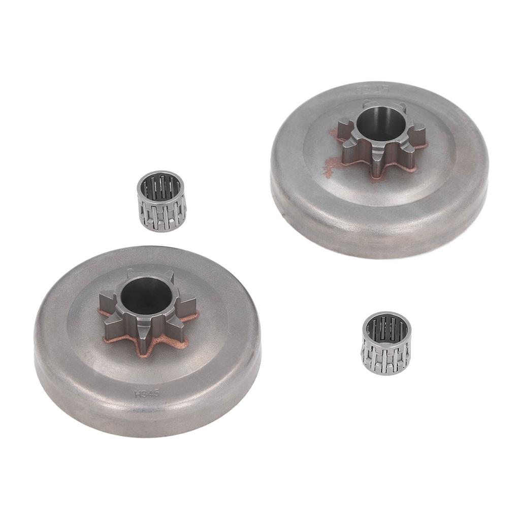 Tronçonneuse 7 Dents Tambour d'Embrayage Kit Roulement à Aiguilles Pignon Accessoires pour Husqvarna 350 340 345 445