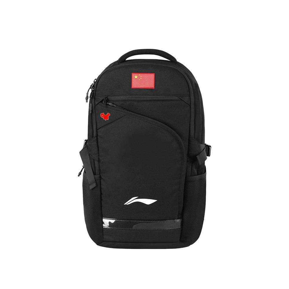 Li-Ning Large Capacity Multi-Compartment Multifunctional Fashion Polyester Backpack Unisex Backpack Standard-Black ABSS339-1A Standard Black