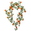 5.9 FT Artificial Rose Vine Artificial Rose Garland Fake Flower Vine for Wedding Home Party Garden Arrangement Decor