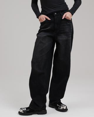 Jeans weit Its Basic 3468 38 schwarz