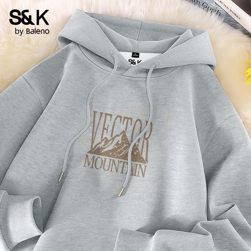 

Baleno Men s Relaxed Fit JPB Graphic Hooded Pullover L