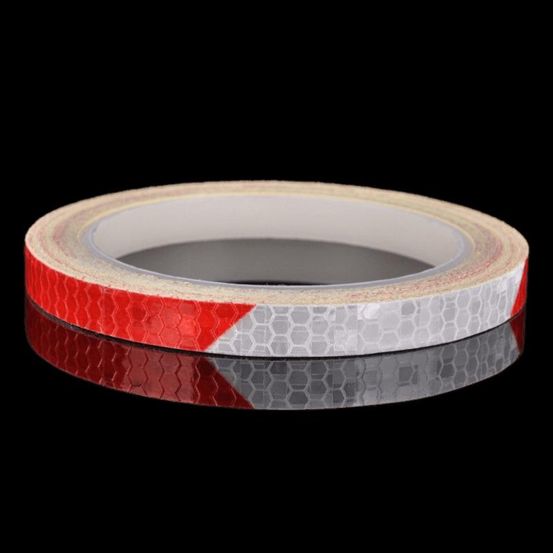 

8M/Roll Reflective Glow Stickers Safety Reflector Tape Scooter Accessory Bike DIY Motorcycle Helmet PVC Car
