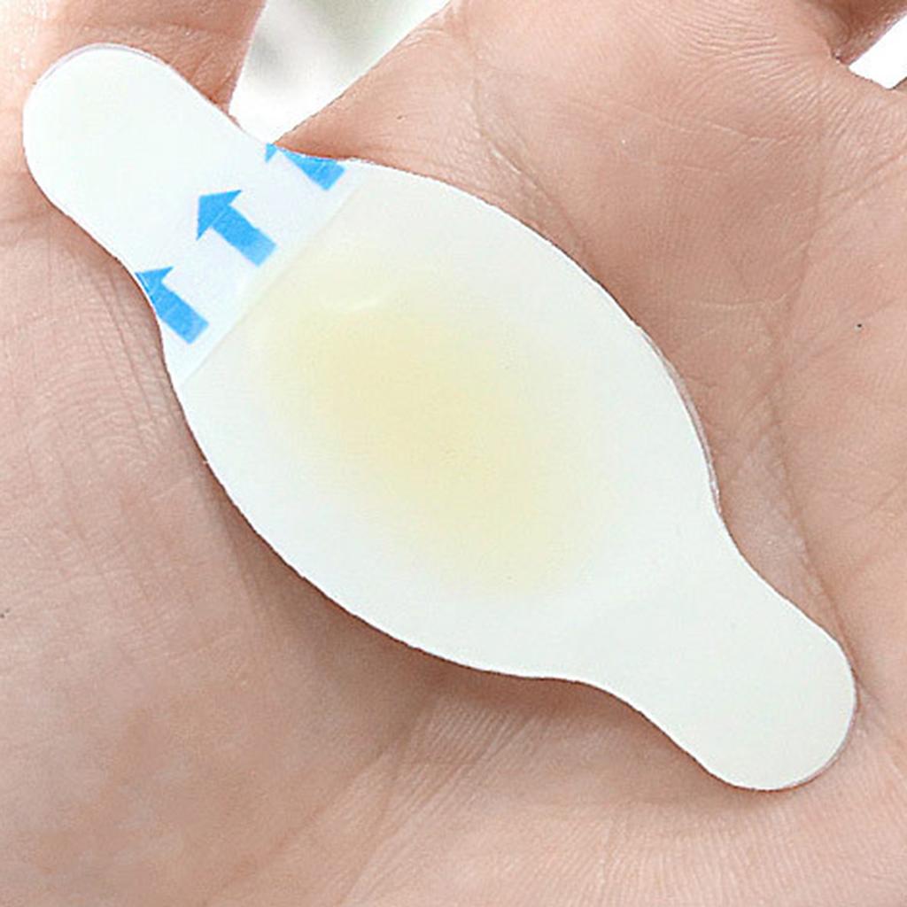 1pcs Self-Adhesive Heel Protector Sticker Heel Protector Invisible Hydrogel Pad Anti Blister Cushion Pad for Women Men Foot Care