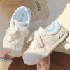 High-value spring board shoes women's 2025 new versatile ins single shoes girls platform white shoes German training shoes