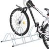 Support de vélo au sol autoportant pour 6 vélos acier galvanisé