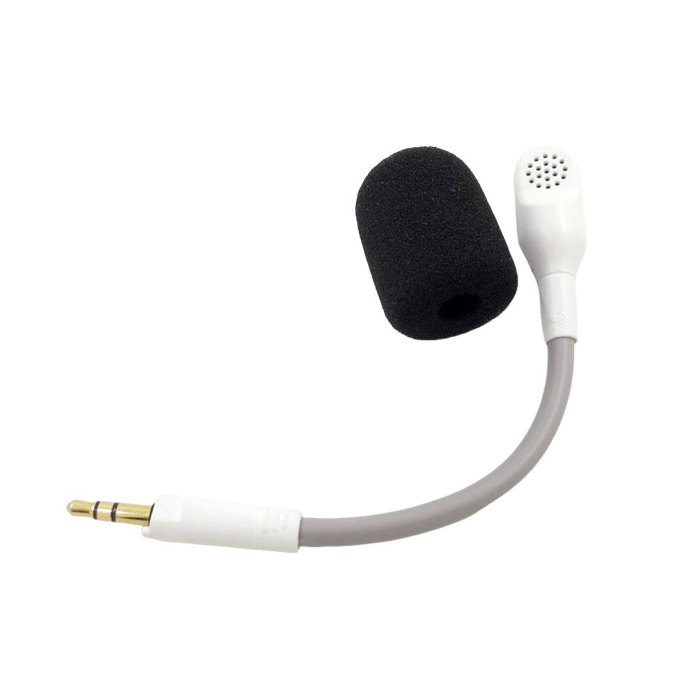 Detachable Game Headset Mic Flexible 3.5mm Gaming Microphone Boom Noise Canceling Universal Game Mic for Razer Barracuda X