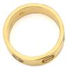 Cartier B4032400 love Love Ring half diamondRing ring 18K Yellow Gold/diamond #9(JP Size) Array