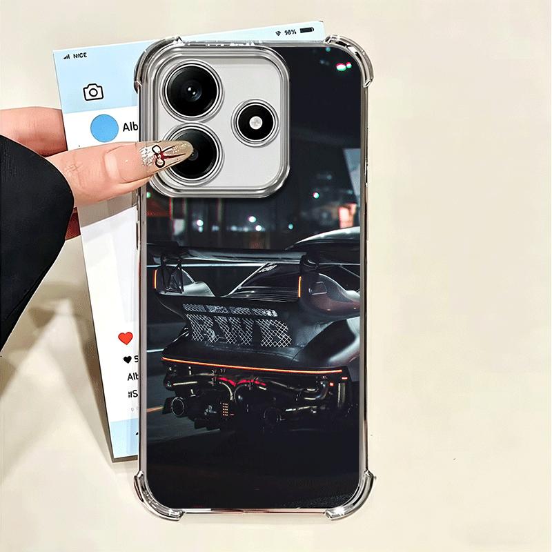 

Sports Car RWB Cool Soft Phone Case For Xiaomi Poco X7 X8 Pro Max X6 X5 X3 F8 Ultra F7 M8 M7 M5S Redmi 15C 15A 15 14C 13C 12C 13 Xiaomi Poco M8 Pro