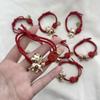 High Elasticity Year of the Horse Red Zodiac Hair Tie for Girls - Festive New Year Hair Accessory