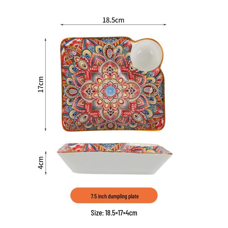 ZISIZ Marrakesch Böhmisches Keramik-Geschirr