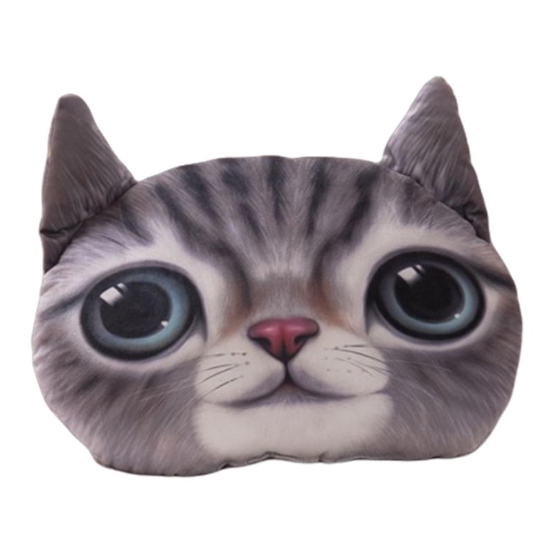 Realistic 3D Printed Dog Pillow Comfortable and Durability Plush Velvet Cushion for Animal Lover Optional Prints