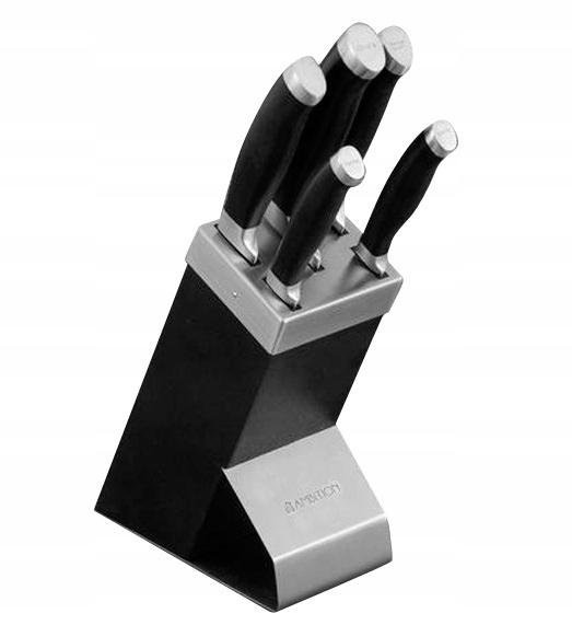 Ambition Set of kitchen knives in a stand, 6 pieces.