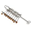 Intellectual Unlocking Nine Links Unlock Interlock Game Disentanglement Brain Teaser Toy 22cm