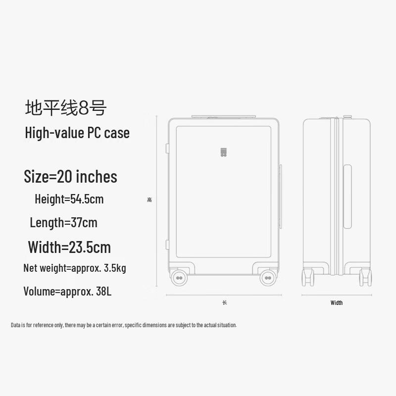 LEVEL8 Traveler Series PC Spinner Luggage