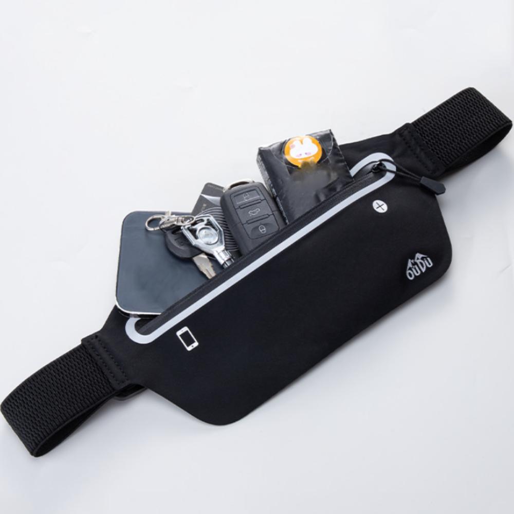 Close Fitting Sport Mobile Waist Bag High Elastic Sports Phone Bag Running Waist Bag Men Women